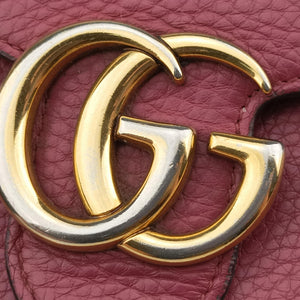 Vintage Gucci GG Marmont Purple Leather 401232 shoulderbag | stylenewstar