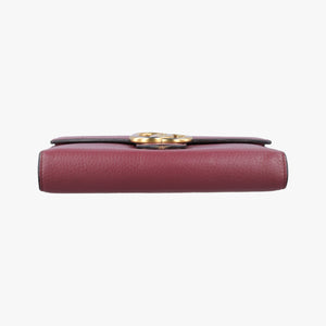 Vintage Gucci GG Marmont Purple Leather 401232 shoulderbag | stylenewstar