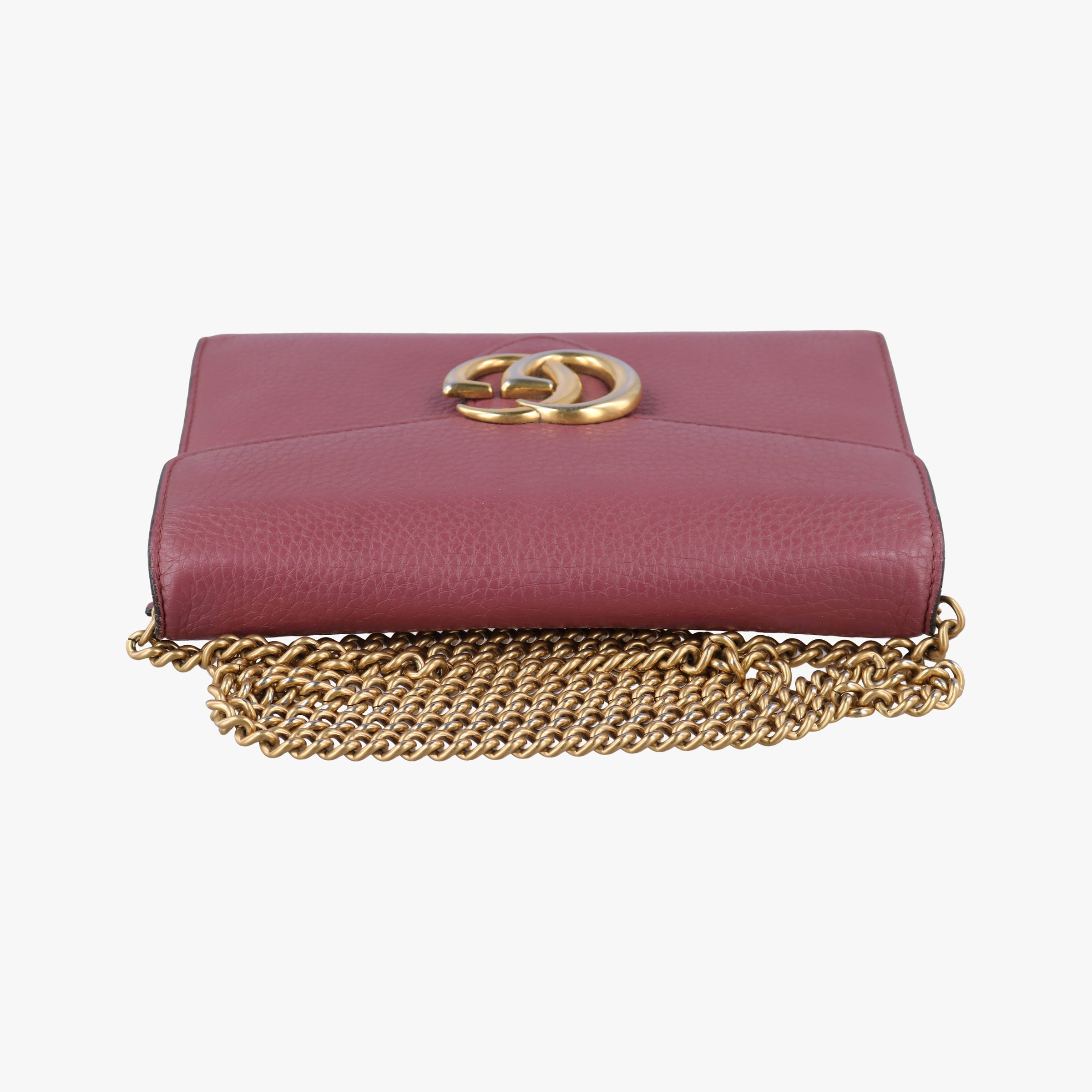 Vintage Gucci GG Marmont Purple Leather 401232 shoulderbag | stylenewstar