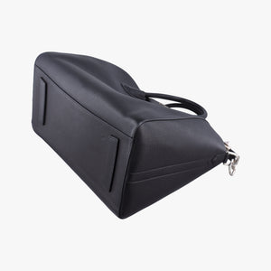 Pre-owned Givenchy Antigona Medium Black leather  shoulderbag | stylenewstar