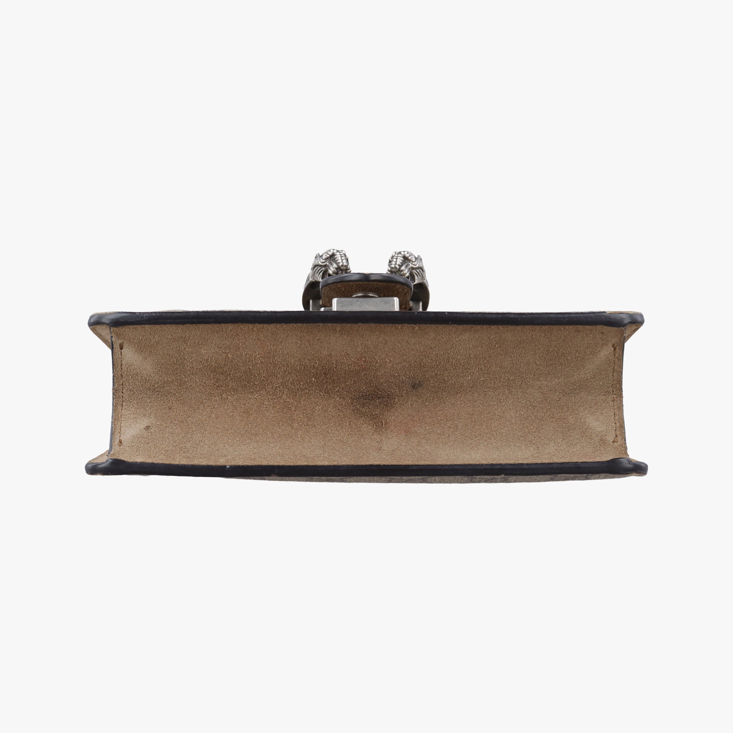 Pre-owned Gucci Dionysus Brown PVC coated canvas × suede 421970 shoulderbag | stylenewstar