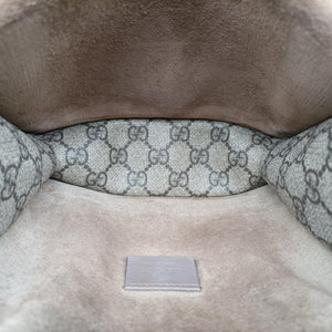 Pre-owned Gucci Dionysus Brown PVC coated canvas × suede 421970 shoulderbag | stylenewstar