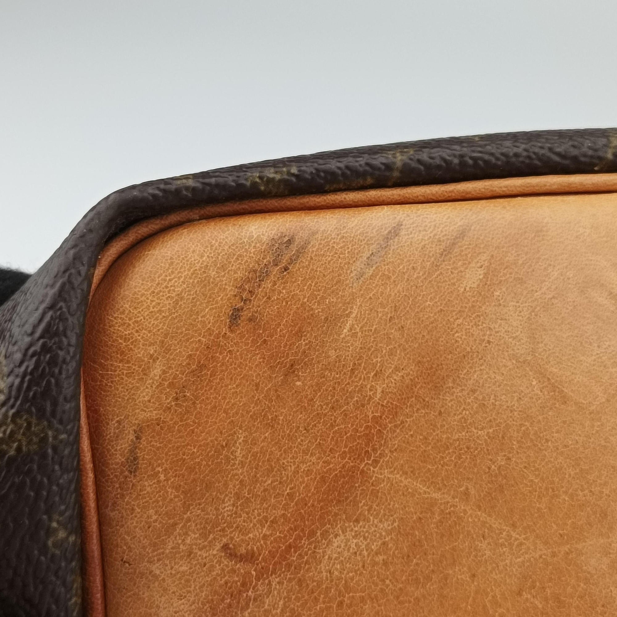 Pre-owned Louis Vuitton Petit Noe Brown Monogram Canvas M42224 shoulderbag | stylenewstar