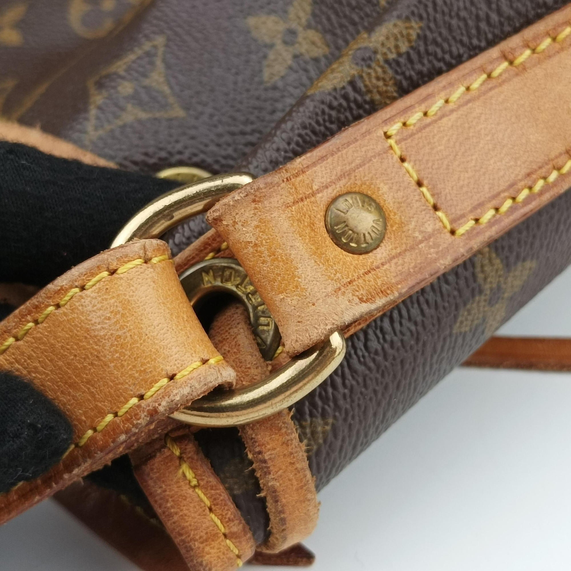 Pre-owned Louis Vuitton Petit Noe Brown Monogram Canvas M42224 shoulderbag | stylenewstar