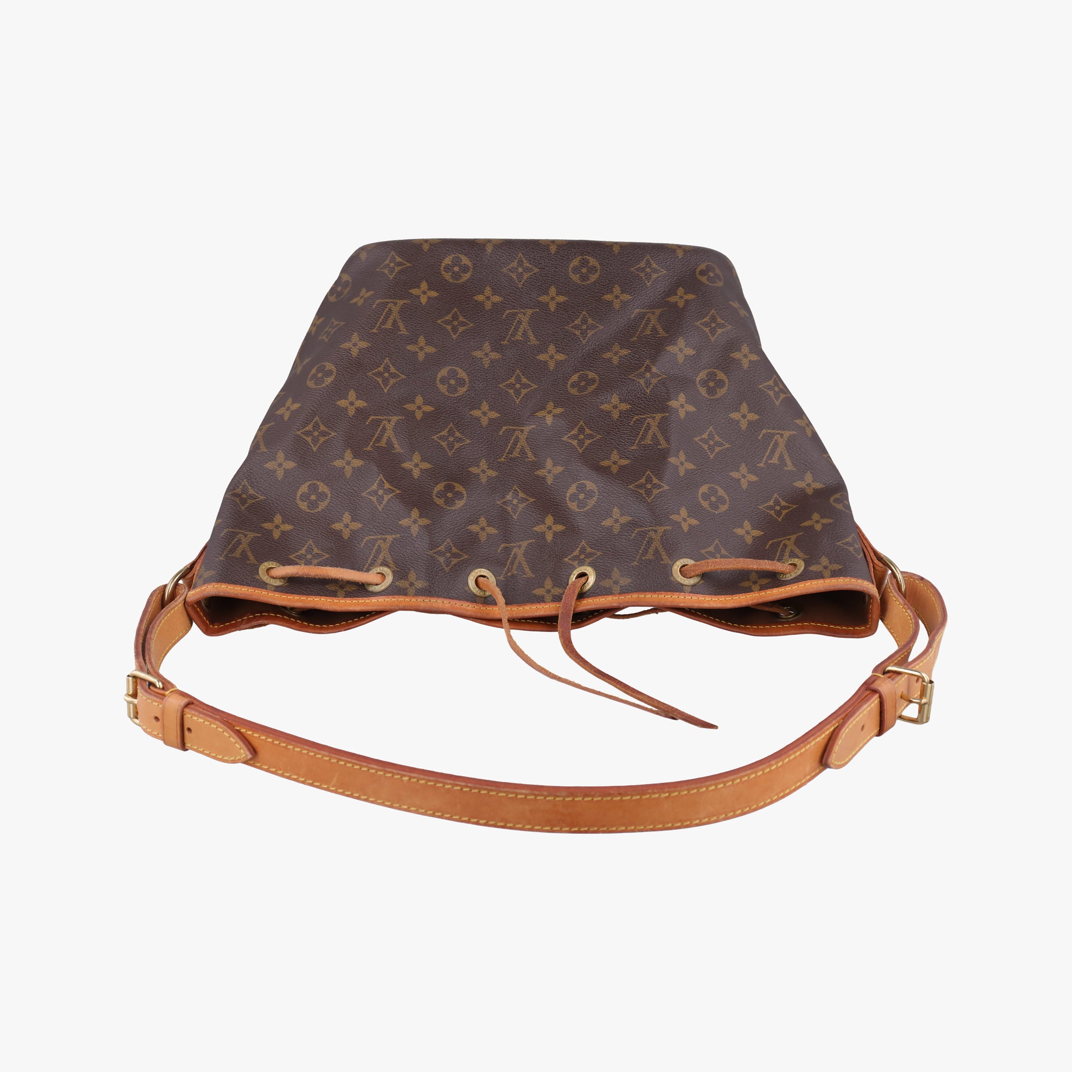 Pre-owned Louis Vuitton Petit Noe Brown Monogram Canvas M42224 shoulderbag | stylenewstar