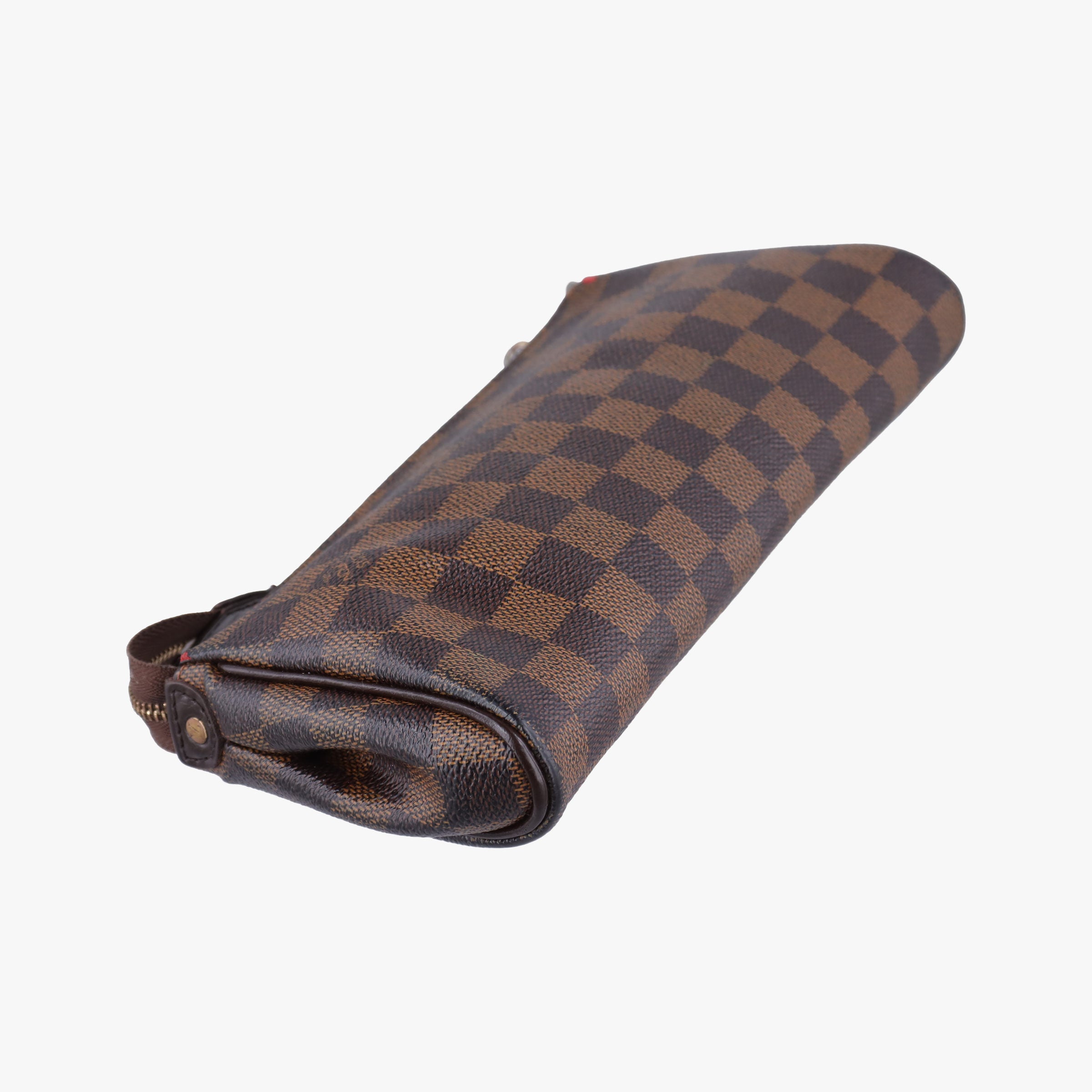 Pre-owned Louis Vuitton EVA EBENE Damier Canvas N55213 shoulderbag | stylenewstar