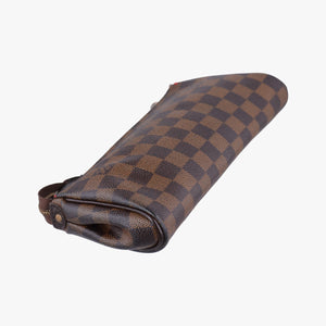 Pre-owned Louis Vuitton EVA EBENE Damier Canvas N55213 shoulderbag | stylenewstar