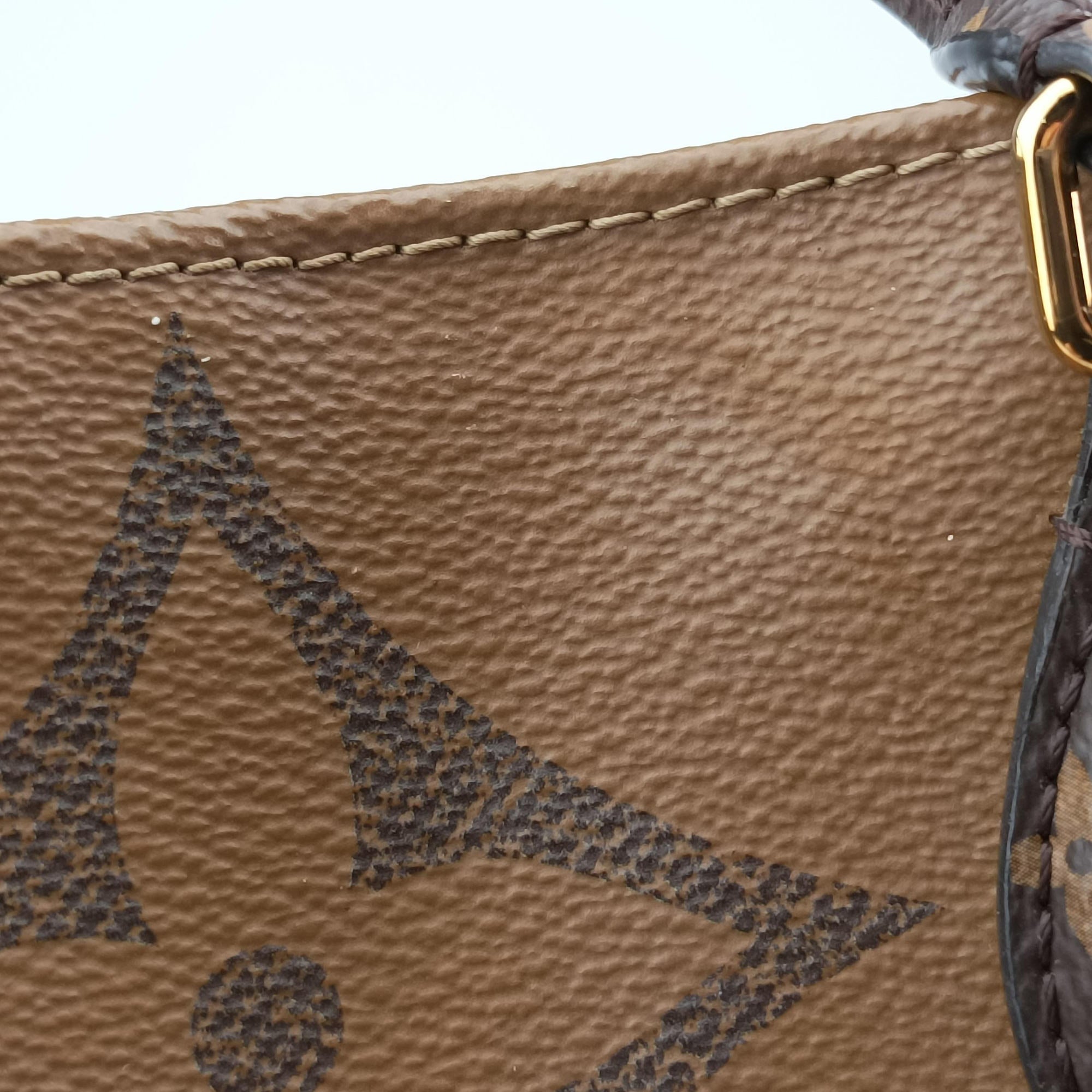 Pre-owned Louis Vuitton On the Go GM Monogram/Brown Monogram Canvas M45320 shoulderbag | stylenewstar