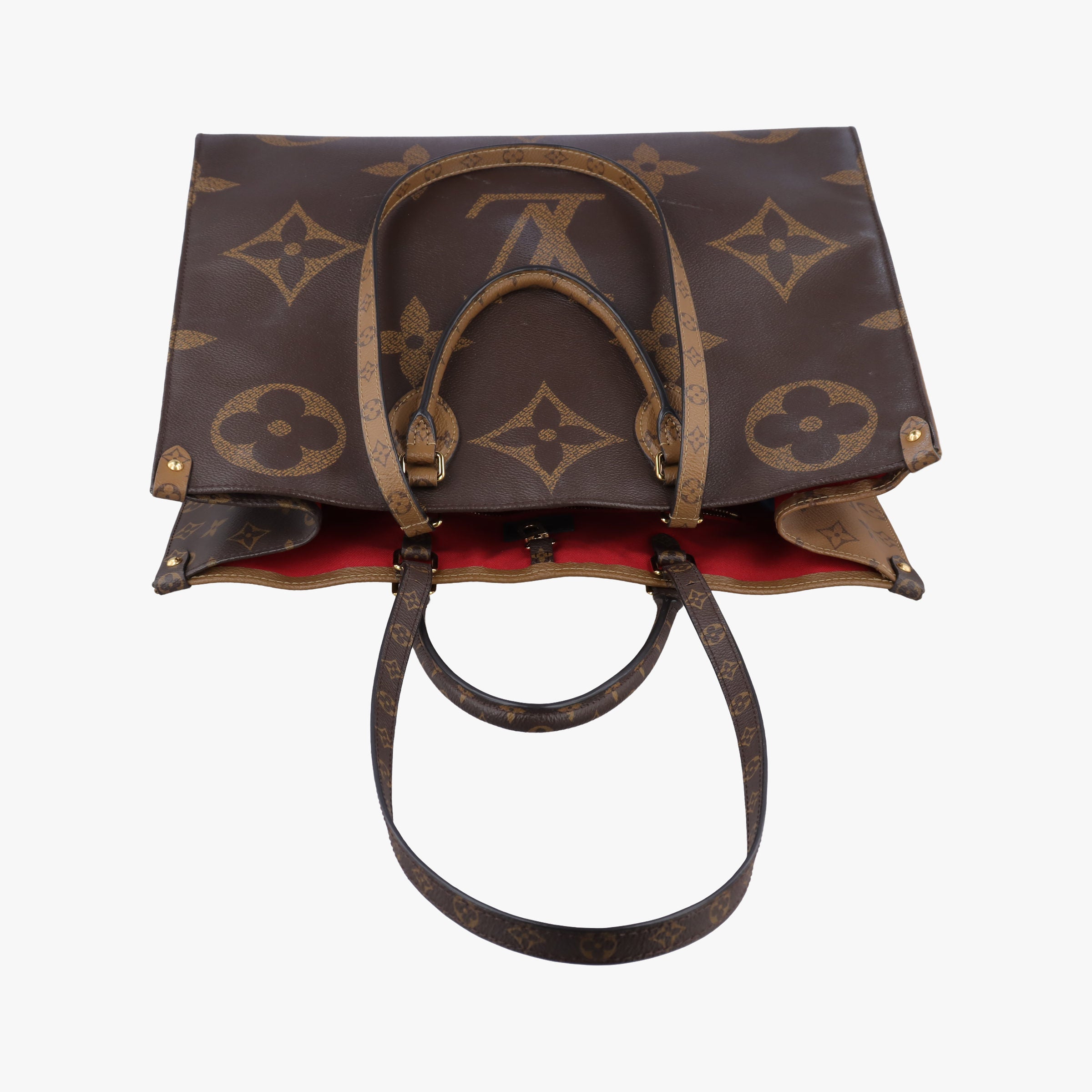 Pre-owned Louis Vuitton On the Go GM Monogram/Brown Monogram Canvas M45320 shoulderbag | stylenewstar