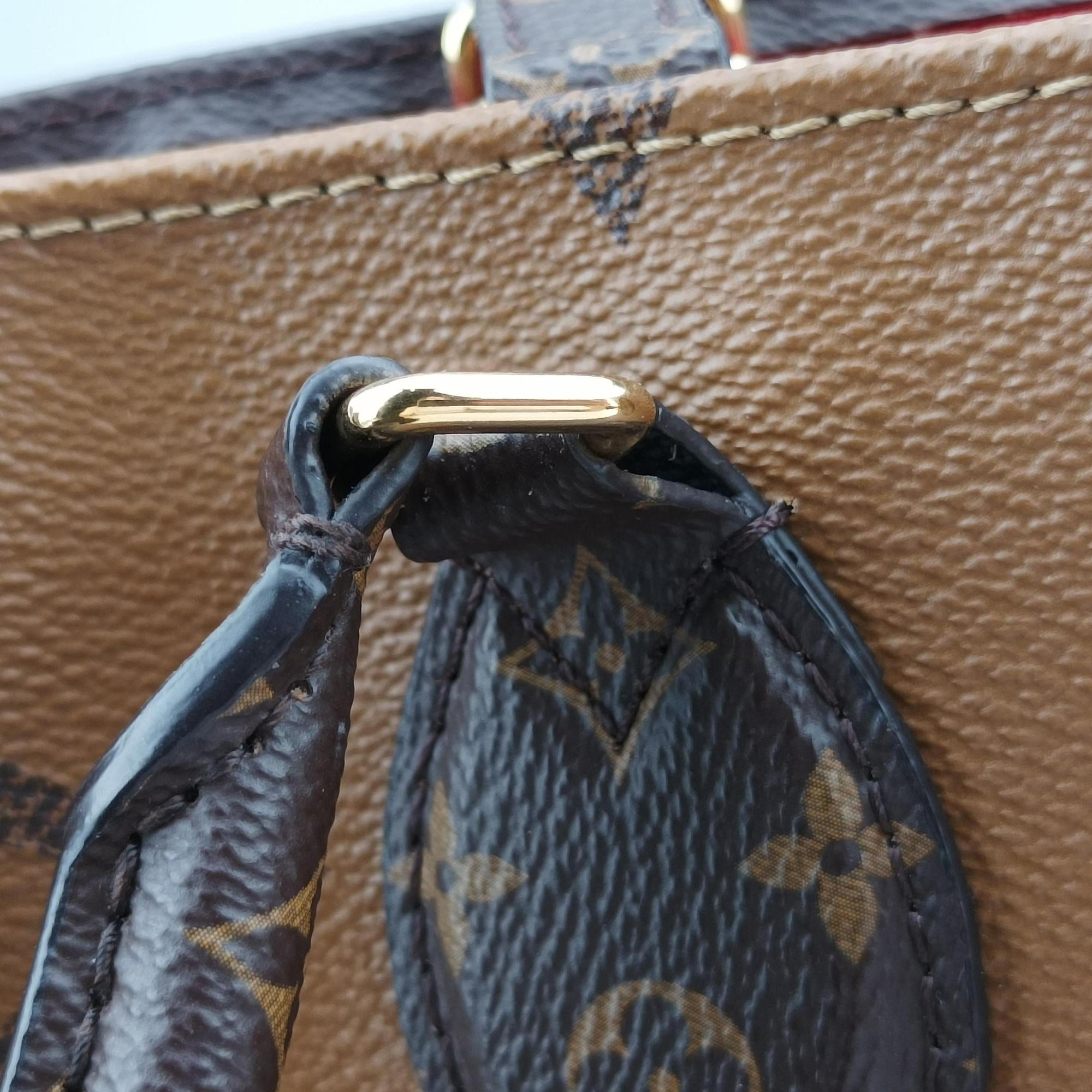 Pre-owned Louis Vuitton On the Go GM Monogram/Brown Monogram Canvas M45320 shoulderbag | stylenewstar