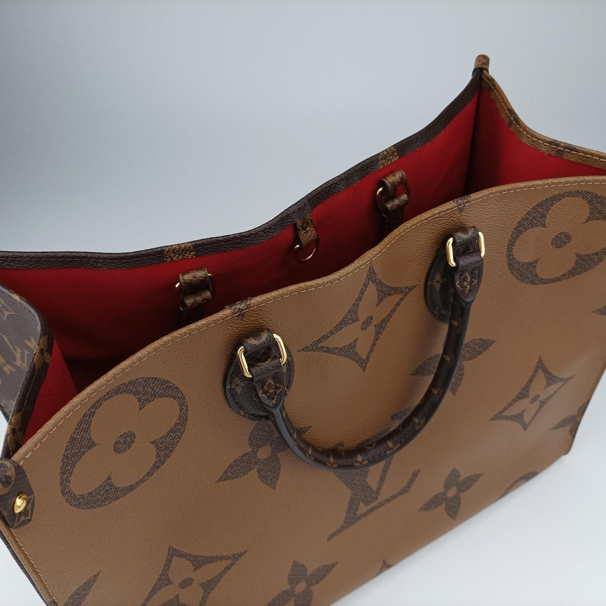 Pre-owned Louis Vuitton On the Go GM Monogram/Brown Monogram Canvas M45320 shoulderbag | stylenewstar