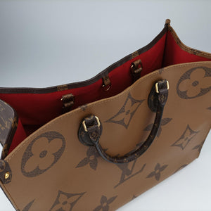 Pre-owned Louis Vuitton On the Go GM Monogram/Brown Monogram Canvas M45320 shoulderbag | stylenewstar
