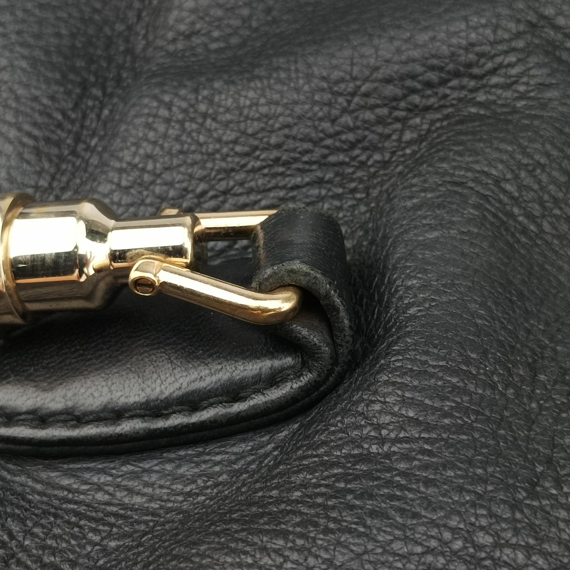 Secondhand Gucci New Jackie Black Leather 246907 shoulderbag | stylenewstar