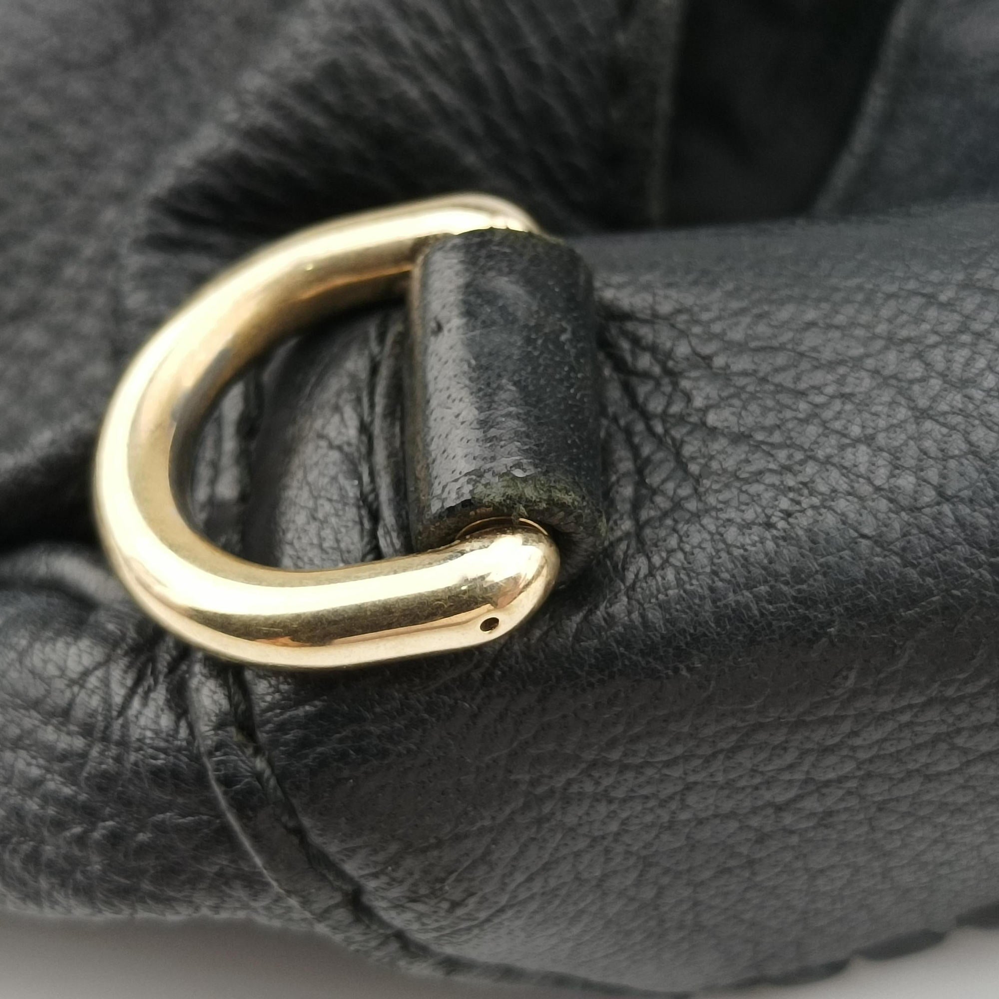 Secondhand Gucci New Jackie Black Leather 246907 shoulderbag | stylenewstar