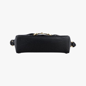 Pre-owned Gucci Horsebit 1955 Black Leather 732314 shoulderbag | stylenewstar
