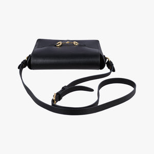 Pre-owned Gucci Horsebit 1955 Black Leather 732314 shoulderbag | stylenewstar