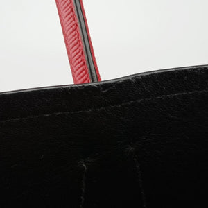 Pre-owned Prada Double Cuir Red SAFFIANO Leather B2756T handbag | stylenewstar