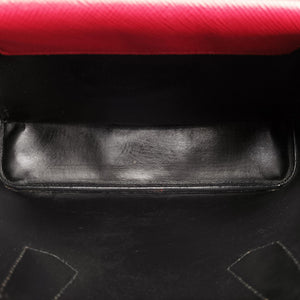 Pre-owned Prada Double Cuir Red SAFFIANO Leather B2756T handbag | stylenewstar