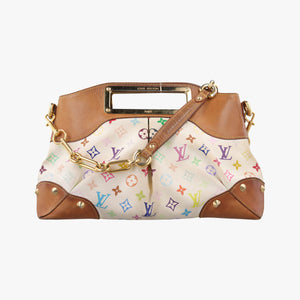 Vintage Louis Vuitton JUDY MM white Monogram Multicolor M40255 shoulderbag | stylenewstar
