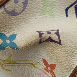 Vintage Louis Vuitton JUDY MM white Monogram Multicolor M40255 shoulderbag | stylenewstar