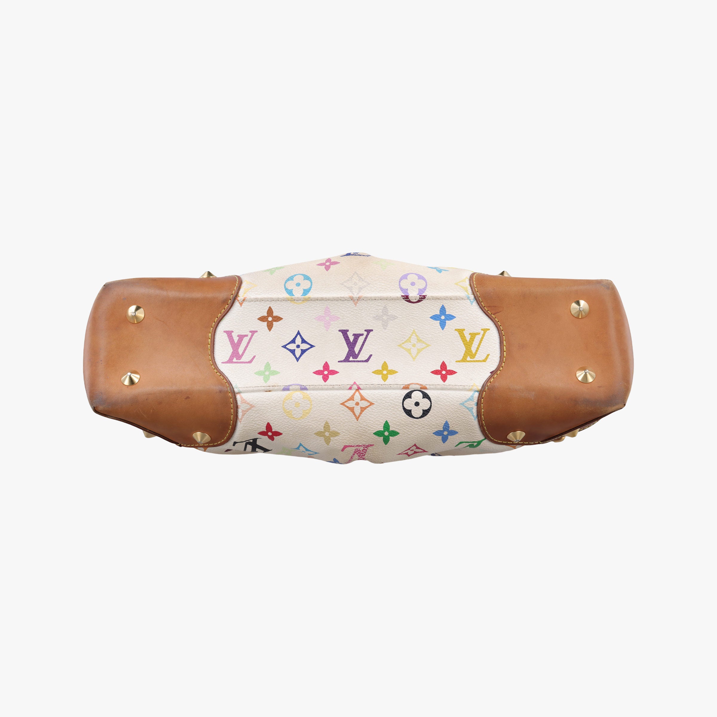 Vintage Louis Vuitton JUDY MM white Monogram Multicolor M40255 shoulderbag | stylenewstar