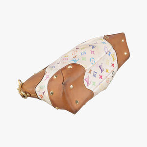 Vintage Louis Vuitton JUDY MM white Monogram Multicolor M40255 shoulderbag | stylenewstar