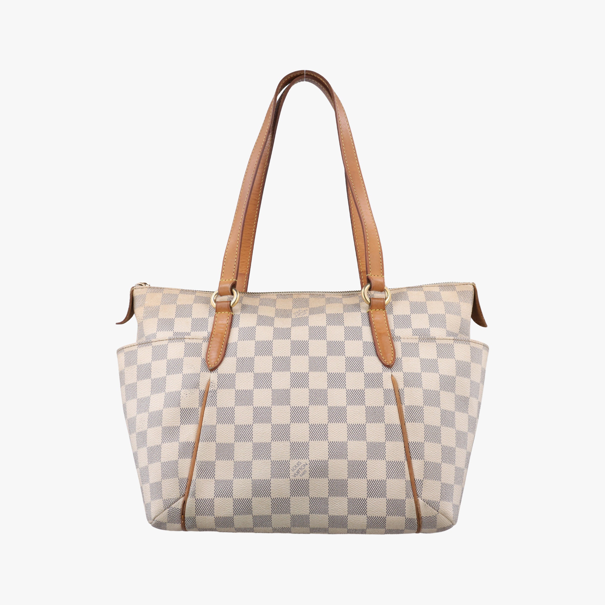 Vintage Louis Vuitton TOTALLY MM AZUR Damier Canvas N51262 shoulderbag | stylenewstar