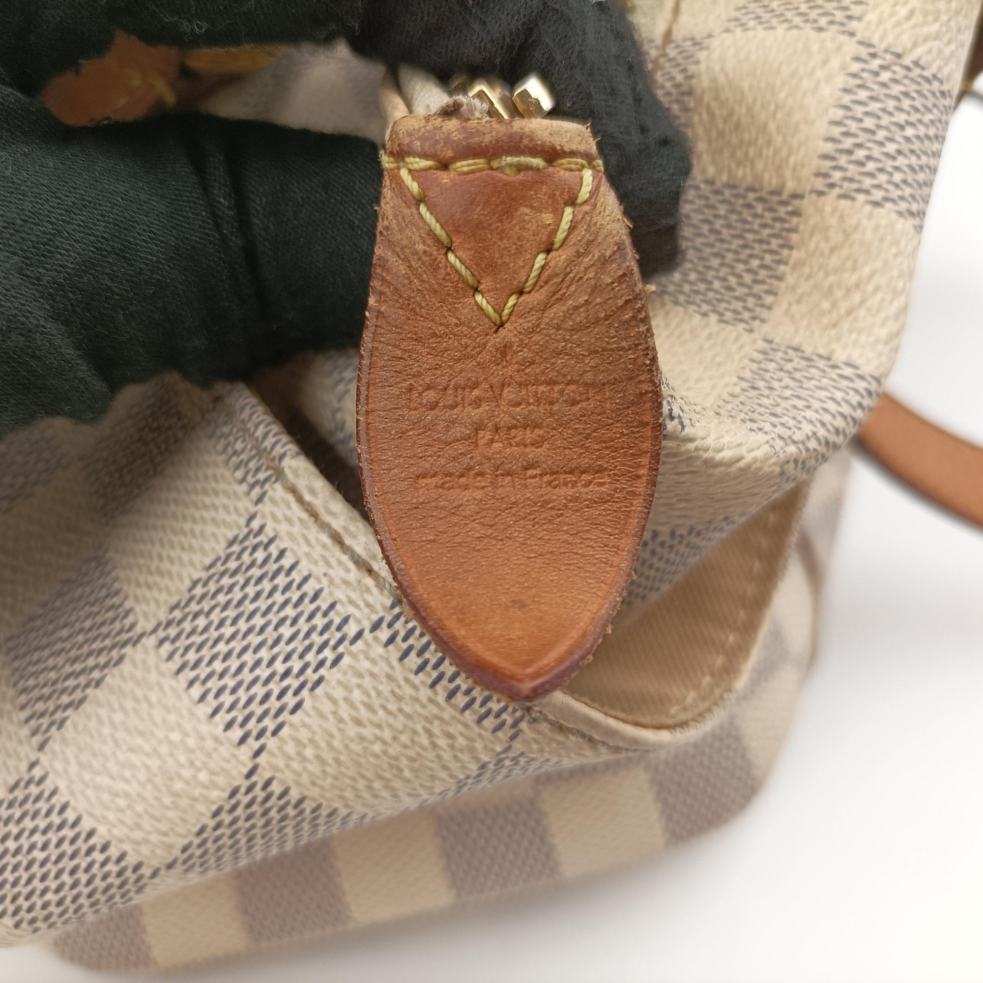 Vintage Louis Vuitton TOTALLY MM AZUR Damier Canvas N51262 shoulderbag | stylenewstar