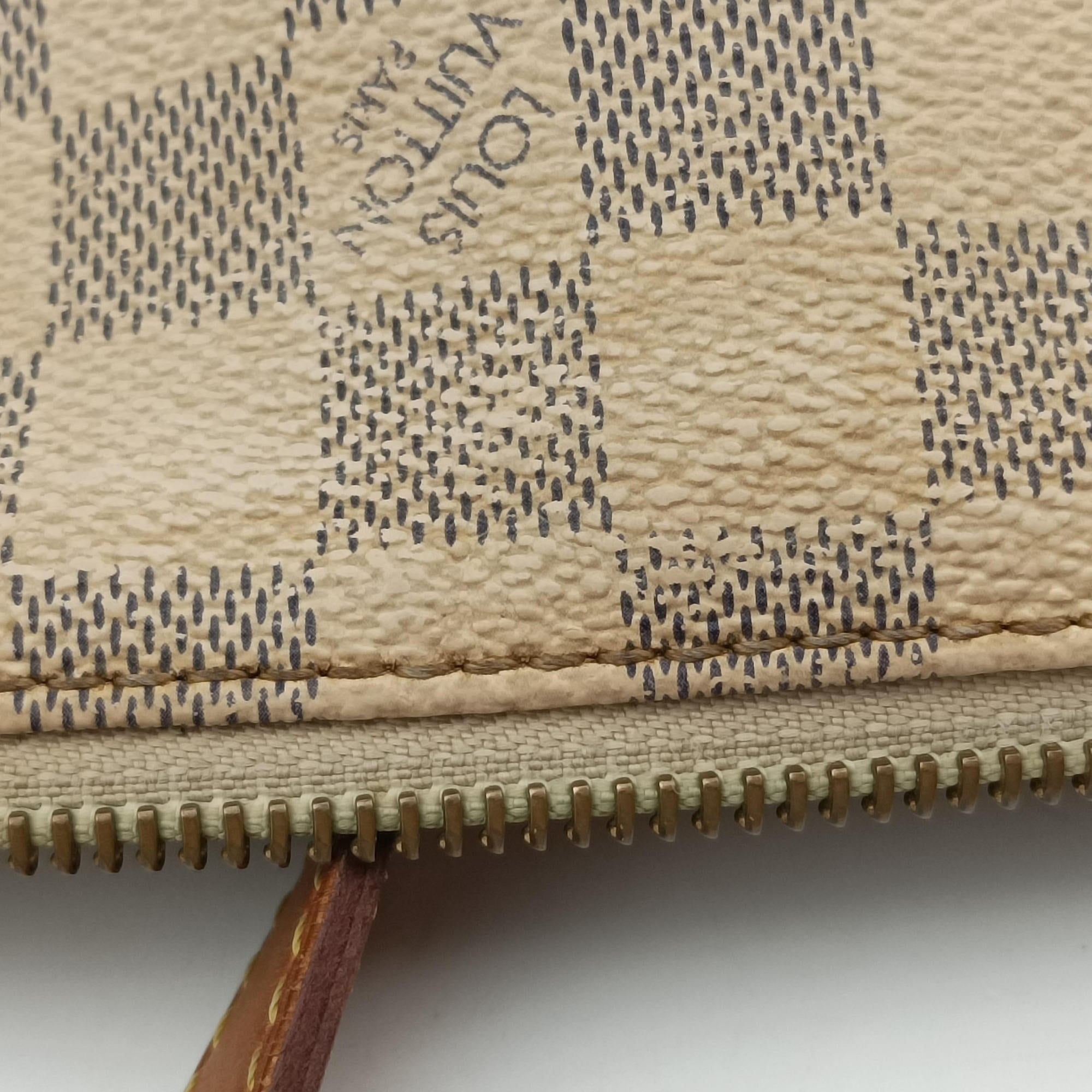 Vintage Louis Vuitton TOTALLY MM AZUR Damier Canvas N51262 shoulderbag | stylenewstar