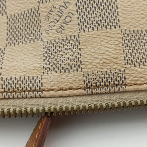 Vintage Louis Vuitton TOTALLY MM AZUR Damier Canvas N51262 shoulderbag | stylenewstar