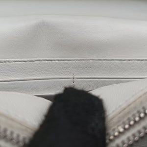 Pre-owned Yves Saint Laurent KATE White Leather 452159 shoulderbag | stylenewstar