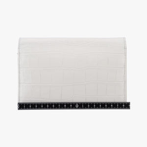Pre-owned Yves Saint Laurent KATE White Leather 452159 shoulderbag | stylenewstar