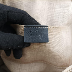 Pre-owned Gucci Microguccissima Black Leather 449654 shoulderbag | stylenewstar