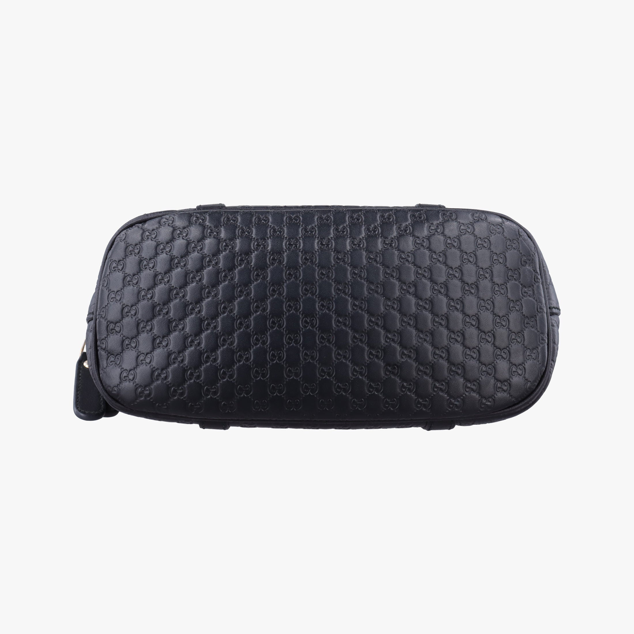 Pre-owned Gucci Microguccissima Black Leather 449654 shoulderbag | stylenewstar