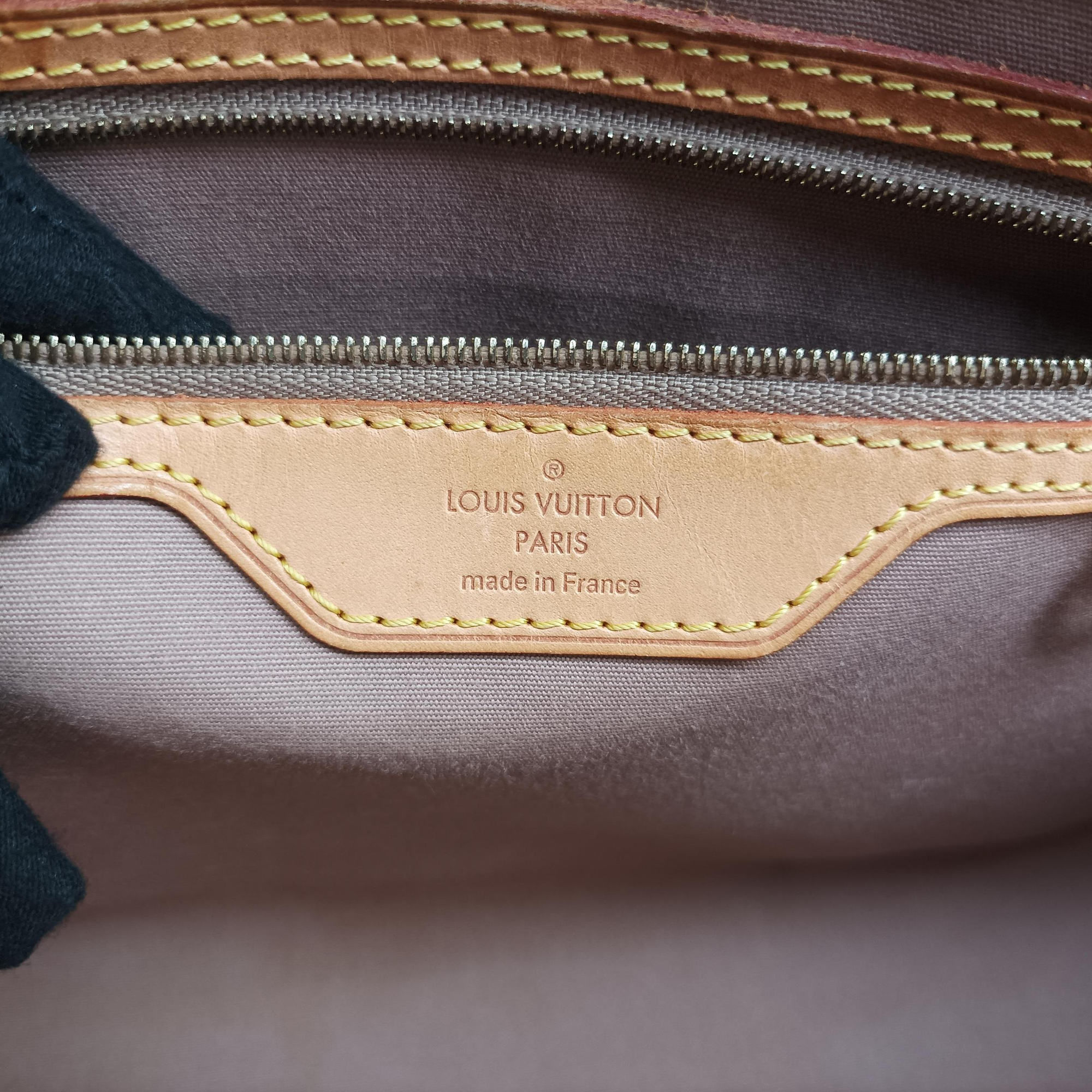Pre-owned Louis Vuitton Br¨|a MM Beige Poodle Vernis M91755 shoulderbag | stylenewstar