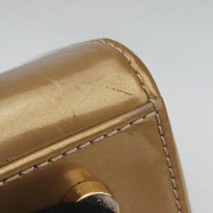 Pre-owned Louis Vuitton Br¨|a MM Beige Poodle Vernis M91755 shoulderbag | stylenewstar
