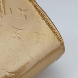 Pre-owned Louis Vuitton Br¨|a MM Beige Poodle Vernis M91755 shoulderbag | stylenewstar