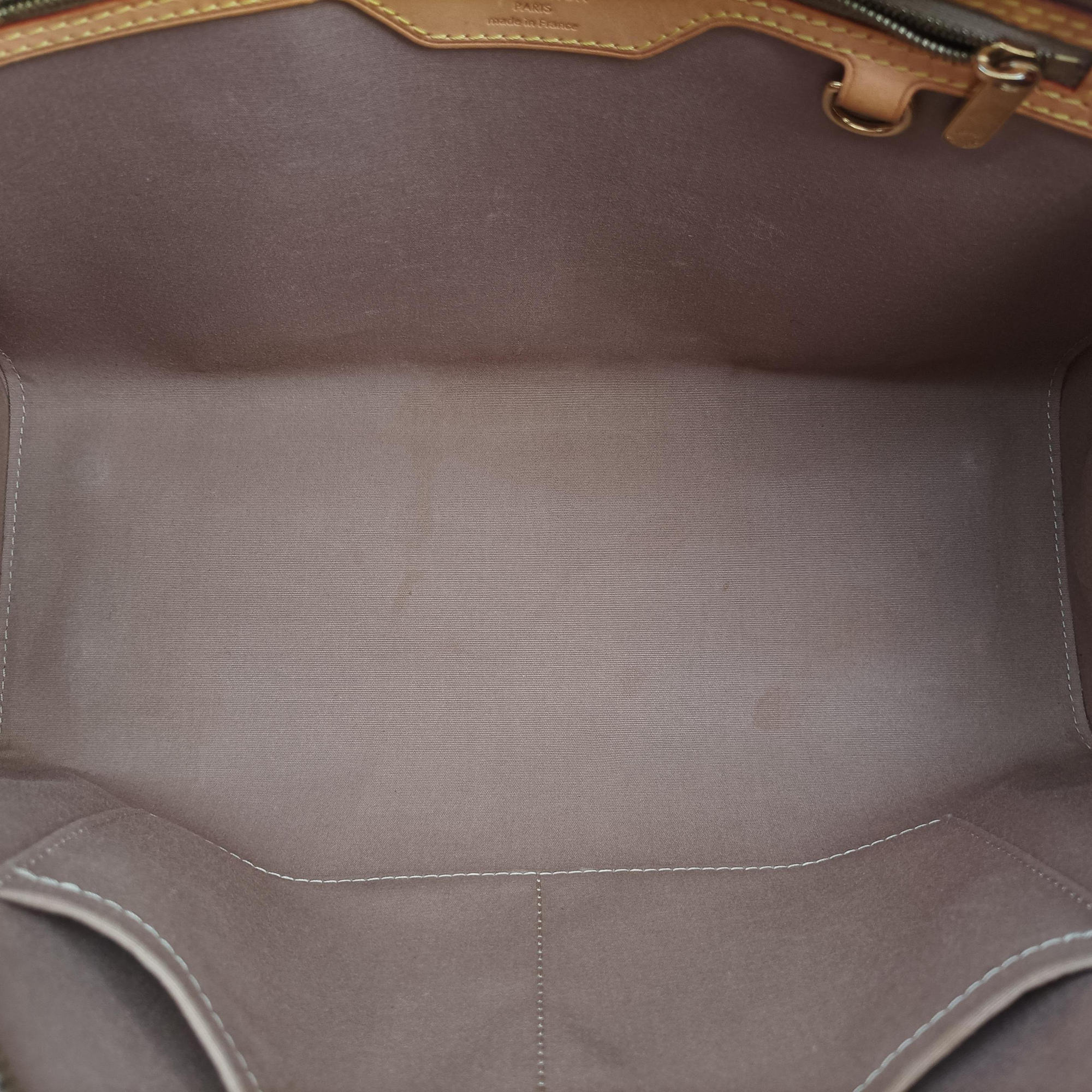 Pre-owned Louis Vuitton Br¨|a MM Beige Poodle Vernis M91755 shoulderbag | stylenewstar