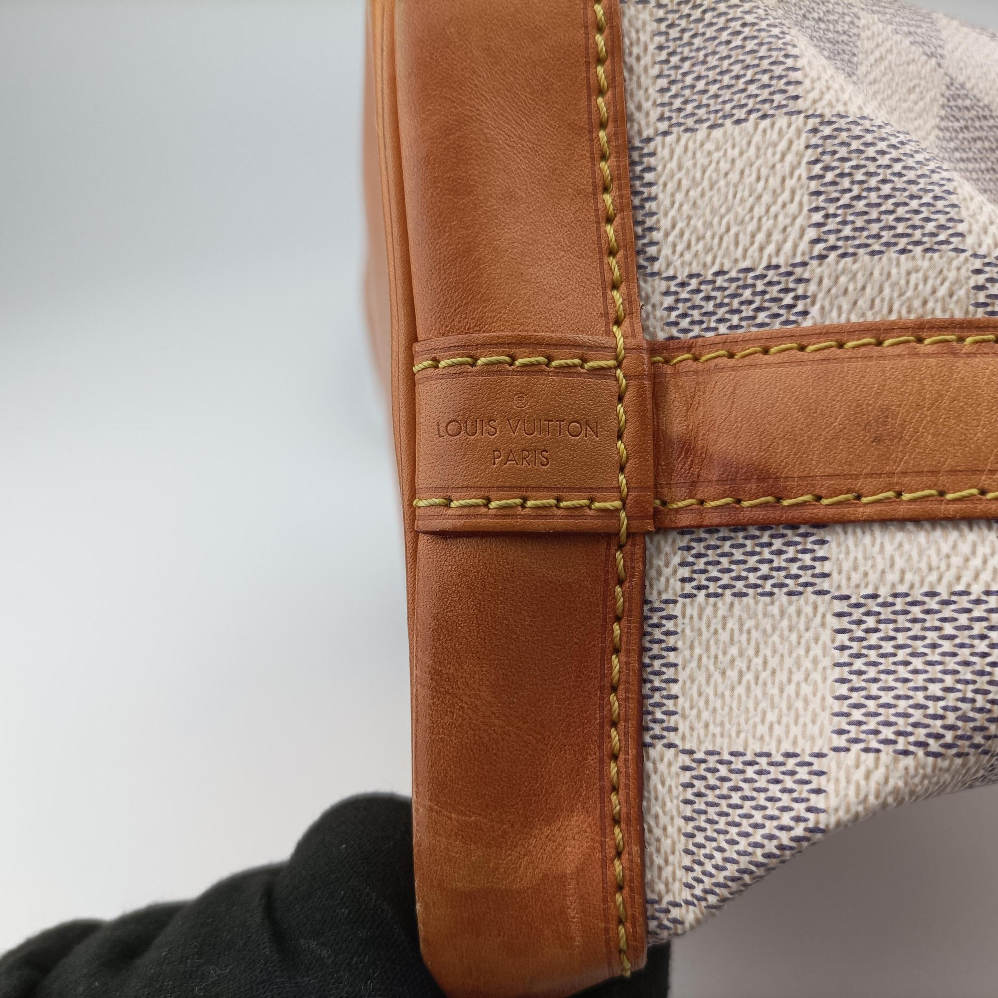 Vintage Louis Vuitton Noe BB AZUR Damier Canvas N41220 shoulderbag | stylenewstar