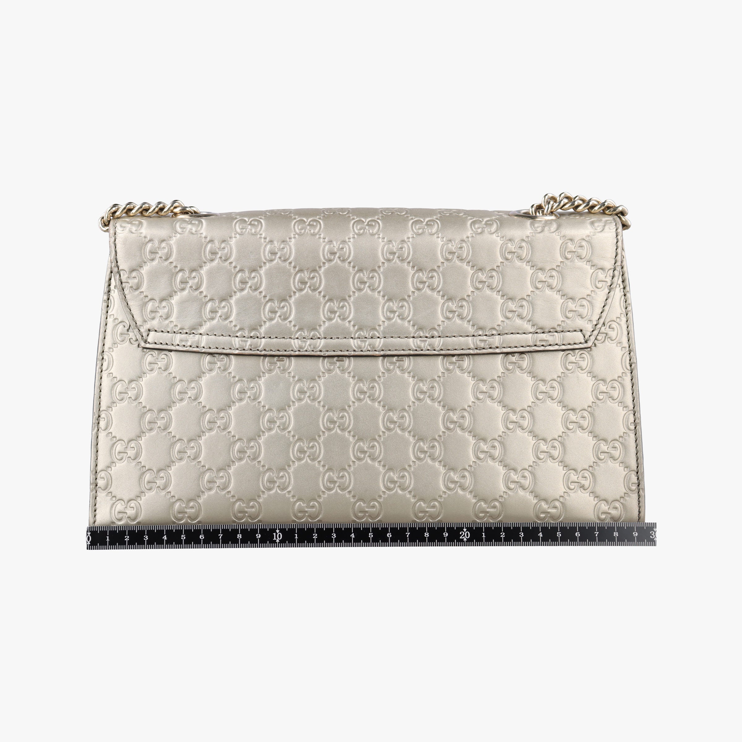 Vintage Gucci Emily Light Gold Leather 295402 shoulderbag | stylenewstar