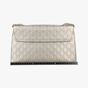 Vintage Gucci Emily Light Gold Leather 295402 shoulderbag | stylenewstar