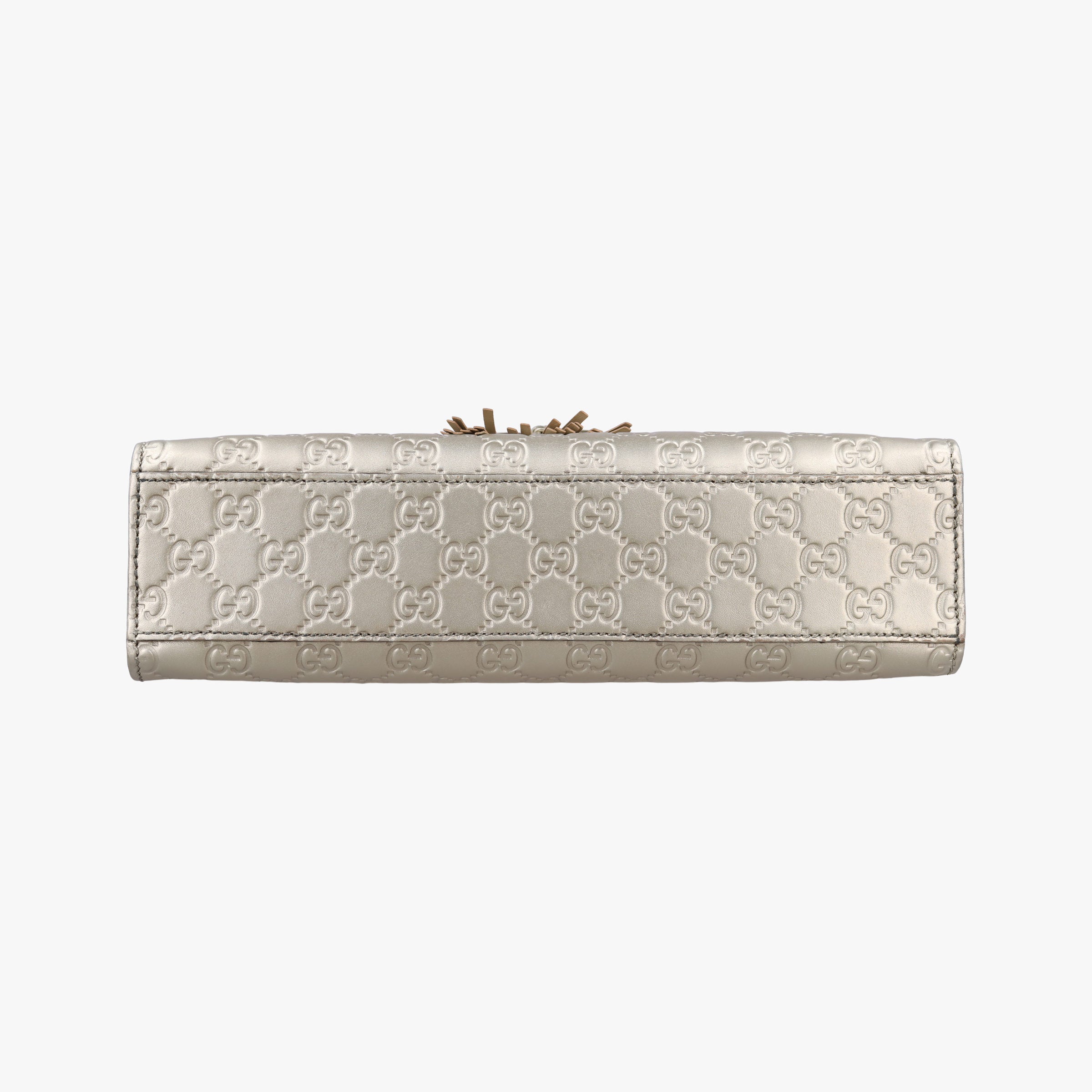 Vintage Gucci Emily Light Gold Leather 295402 shoulderbag | stylenewstar