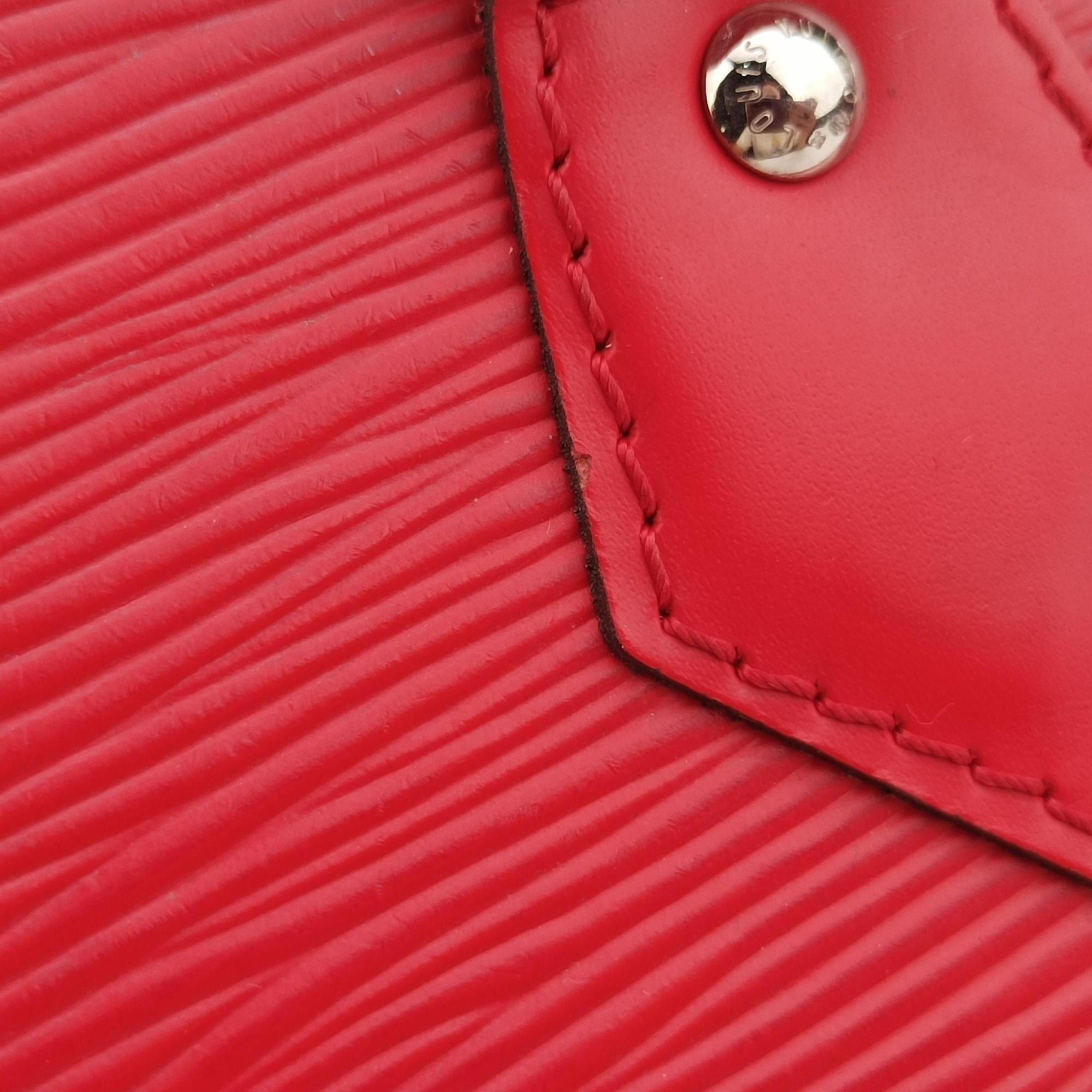 Pre-owned Louis Vuitton Nano Alma COQUELICOT epi M50516 shoulderbag | stylenewstar