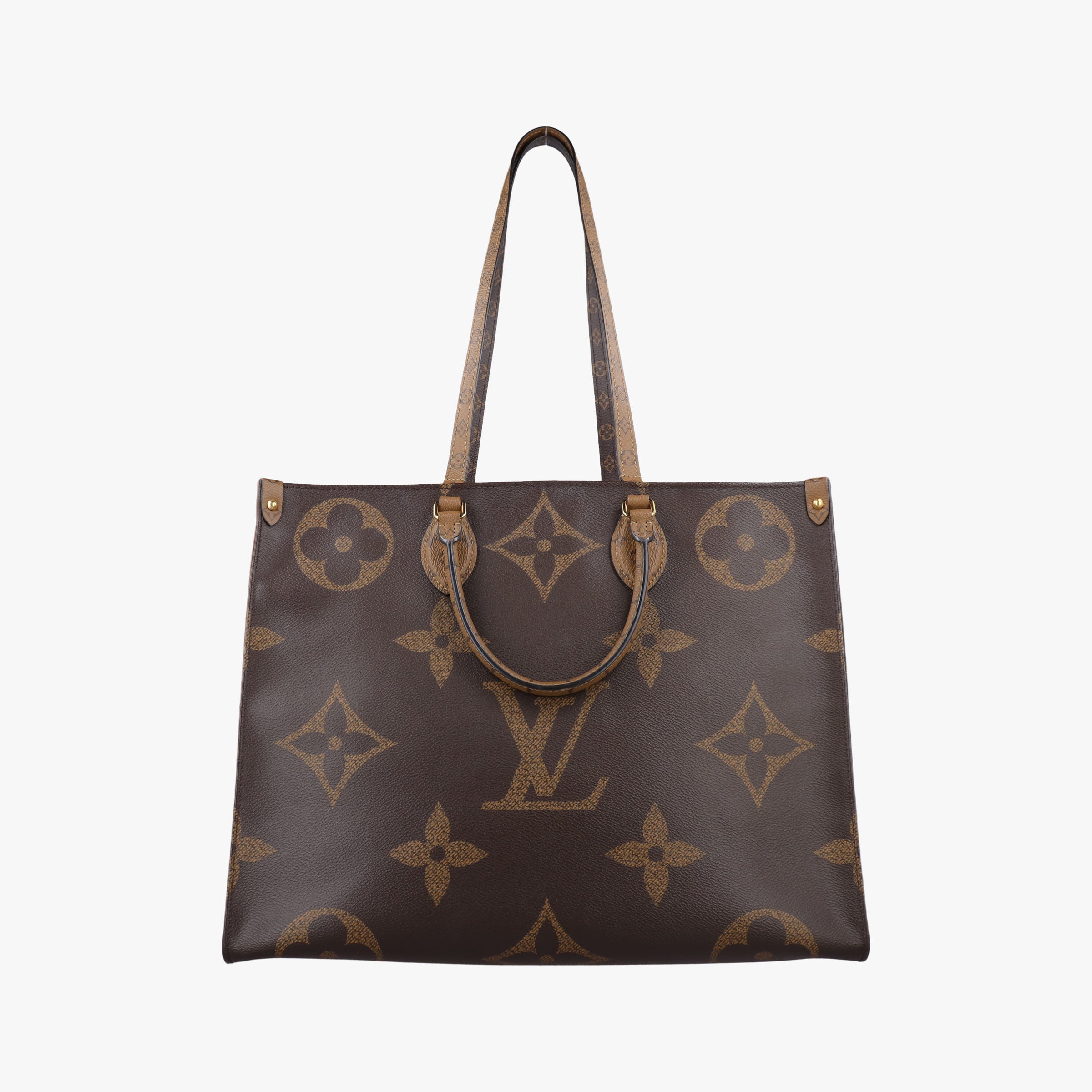 Pre-owned Louis Vuitton On the Go GM Brown Monogram Canvas M45320 shoulderbag | stylenewstar