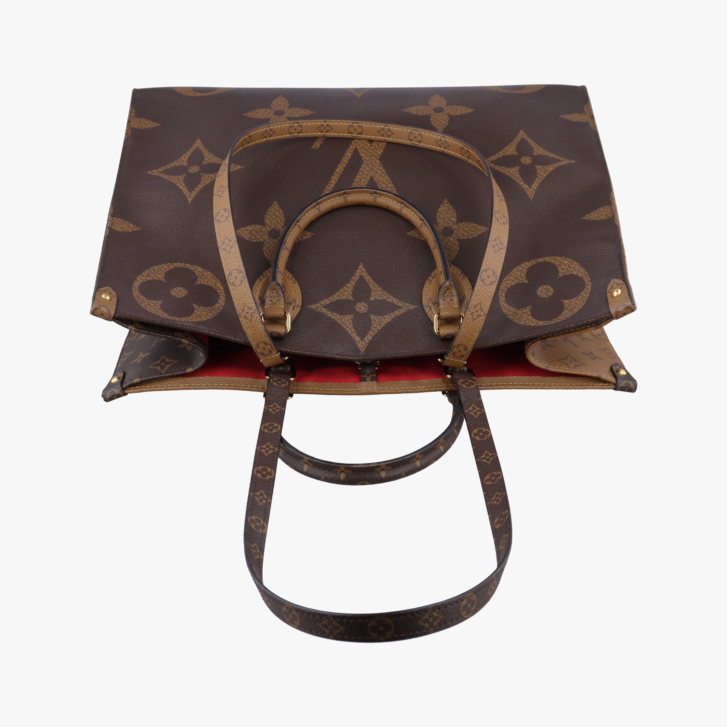 Pre-owned Louis Vuitton On the Go GM Brown Monogram Canvas M45320 shoulderbag | stylenewstar