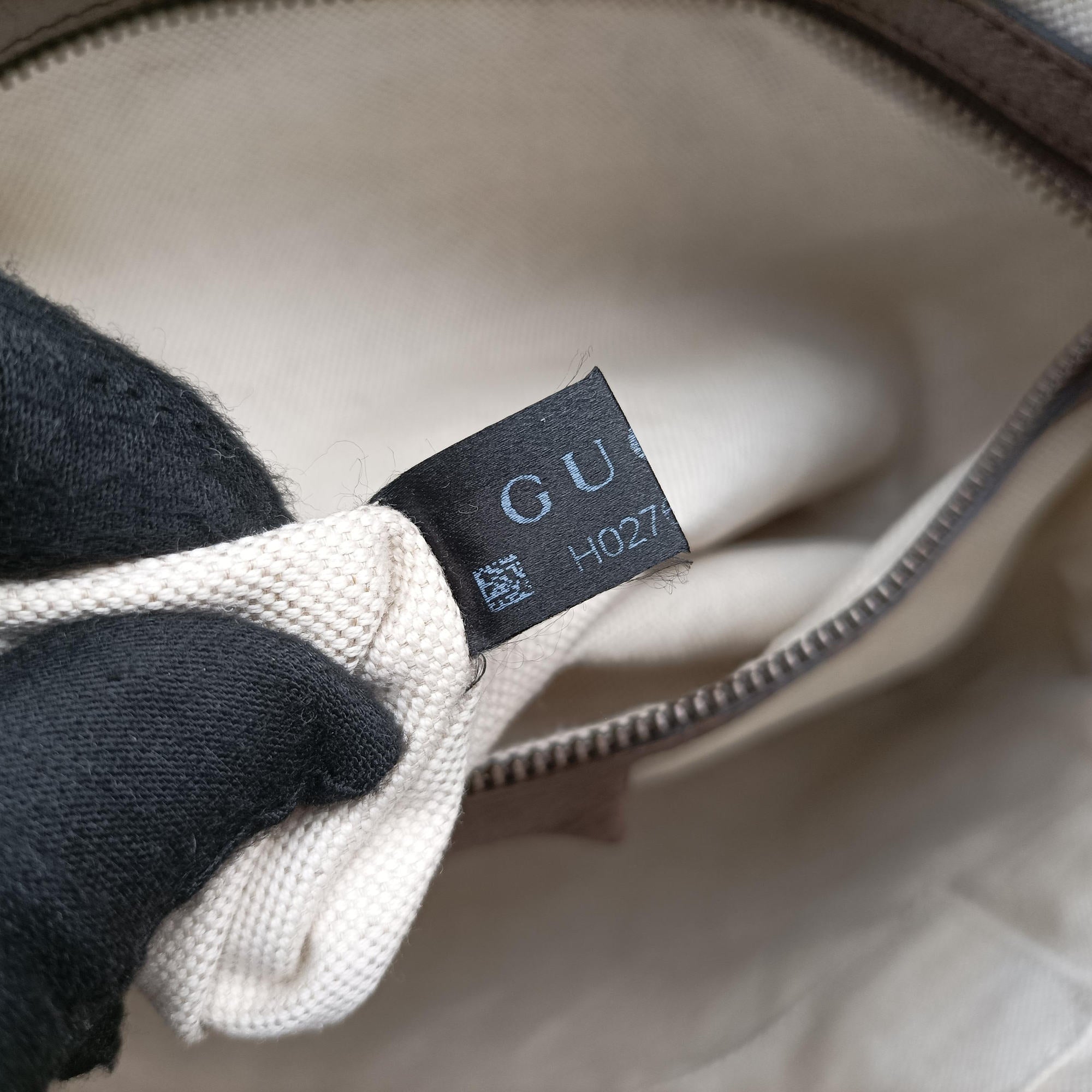Pre-owned Gucci Ophidia Beige PVC coated canvas×leather 547934 shoulderbag | stylenewstar