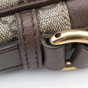 Pre-owned Gucci Ophidia Beige PVC coated canvas×leather 547934 shoulderbag | stylenewstar