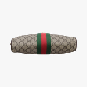 Pre-owned Gucci Ophidia Beige PVC coated canvas×leather 547934 shoulderbag | stylenewstar