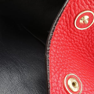 Pre-owned Christian Dior Be Dior Red Leather  shoulderbag | stylenewstar