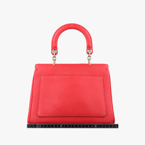 Pre-owned Christian Dior Be Dior Red Leather  shoulderbag | stylenewstar